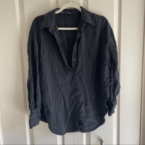 Zara button up